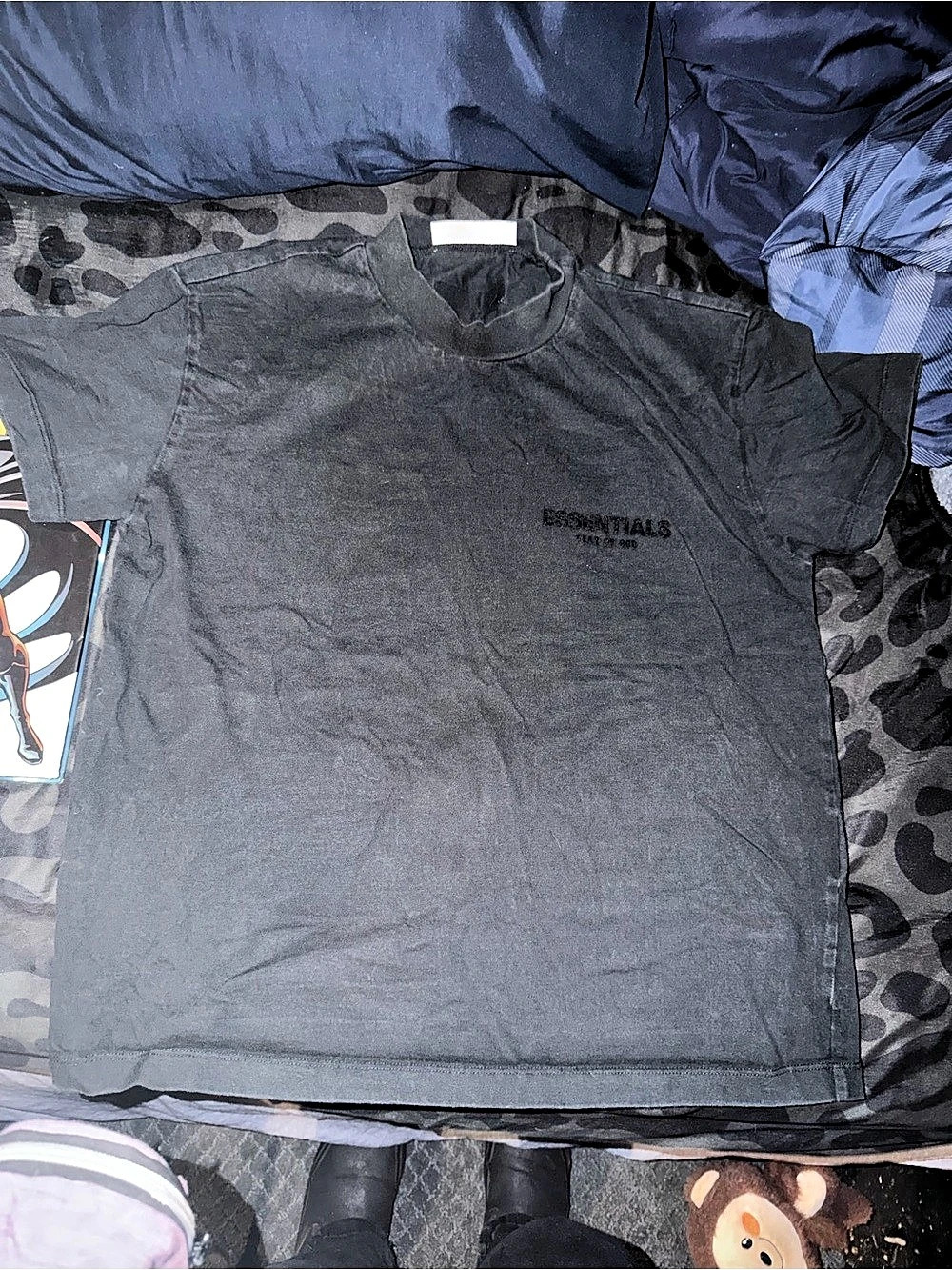 Essentials Fear of God Essentials T-Shirt Short Sleeve Tee in Black size xsmall